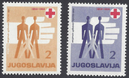 JUGOSLAVIA 1959 - Yvert B37/8** - Beneficenza | - Wohlfahrtsmarken