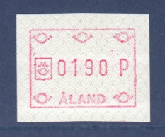 Aland, **, Yv D3 , Mi ATM 3, - Aland