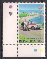 Bermuda 1979 QE2 50ct Police Service Traffic Patrol Umm SG 412  ( K1168 ) - Bermudes