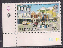 Bermuda 1979 QE2 20ct Police Service Traffic Control Umm SG 410 ( K1031 ) - Bermuda