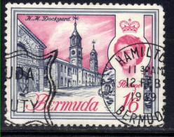 Bermuda 1962 - 68 QE2 1/-6d Dockyard Used SG 173 ( M1464 ) - Bermuda