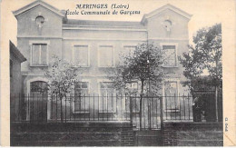 ENSEIGNEMENT Ecoles - 42 - MARINGES : Ecole Communale De Garçons - CPA - Loire - Schulen