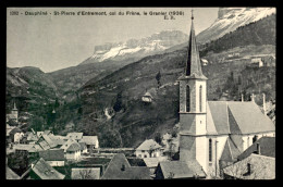 38 - SAINT-PIERRE-D'ENTREMONT - VUE GENERALE  - COL DU FRENE ET LE GRANIER - Saint-Pierre-d'Entremont
