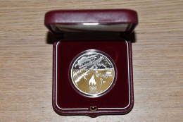 Estonia Silver Coin 10 Euro 2014 XXII Olympic Games In Sochi Russia  PROOF - Estonie