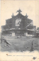 MARCHE - 89 - AUXERRE : Le MARCHE Couvert En CONSTRUCTION - CPA (2 Sur 2) - Yonne - Marchés