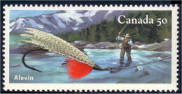Canada Mouche Fishing Fly Pour Truite Arc-en-ciel / For Rainbow Trout MNH ** Neuf SC (C20-87aa) - Unused Stamps