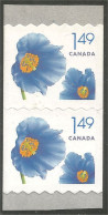 Canada Coquelicot Himalaya Blue Poppy MNH ** Neuf SC (c21-31p) - Unused Stamps