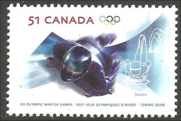 Canada Skeleton Winter Sport Hiver MNH ** Neuf SC (c21-44) - Unused Stamps
