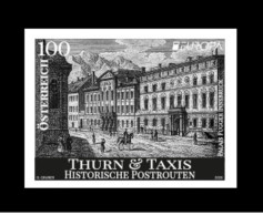 Austria 2020 - Europa 2020 – Historic Postal Routes Thurn And Taxis Black Print Mnh** - Prove & Ristampe