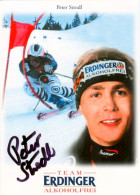 Autogramm AK Ski Alpin Peter Strodl DSV Garmisch-Partenkirchen Bayern Bavaria Deutschland Germany Weltcup FIS Downhill - Wintersport