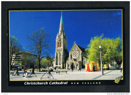 NEW ZEALAND - CHRISTCHURCH CATHEDRAL - CANTERBURY - USED STAMP TIMBRE ( 2 SCANS ) - Nouvelle-Zélande