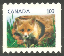 Canada Red Fox Renard Roux Roter Fuchs MNH ** Neuf SC (C24-27a) - Unused Stamps