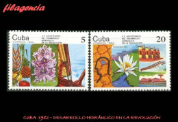 CUBA MINT. 1982-17 DESARROLLO HIDRÁULICO EN LA REVOLUCIÓN - Unused Stamps