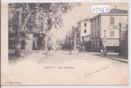 MACON- RUE GAMBETTA - Macon