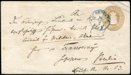 Altdeutschland Oldenburg, 1862, U 8, Brief - Oldenburg