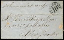 Cuba, 1853, Brief - Kuba