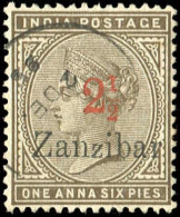 Sansibar, 1895, 17 V, Gestempelt - Zanzibar (1963-1968)