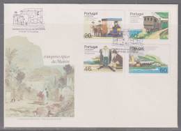 Portugal Maderia 1985 Transport  First Day Cover - Covers & Documents