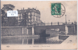 PANTIN- VUE DU CANAL- ELD 11 - Pantin