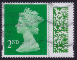 GREAT BRITAIN GB 2022 QE2 Barcoded Machin 2nd M22L MEIL - USED @Q2518 - Machins