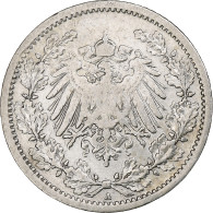 Empire Allemand, 1/2 Mark, 1906, Berlin, Argent, TB+, KM:17 - 1/2 Mark