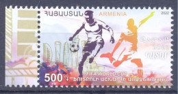 2022. Armenia, XXII World Cup FIFA, Qatar, 1v, Mint/** - Armenia