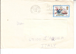 GRAN BRETAGNA  1982-  Unificato  1064 -  Natale - Storia Postale