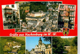 72895071 Hachenburg Westerwald Panorama Abtei Marienstatt Alter Markt Nistertal  - Hachenburg