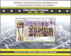 2019. Armenia,  Penarol Uruguay-Three Times Winner Of Intercontinental Cup, S/s, Mint/** - Arménie