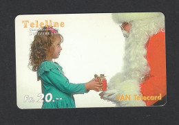 Swiss, VAN Teleline, Christmas & Santa - Suisse