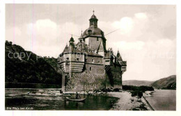 72833644 Kaub Rhein Die Pfalz Burg Pfalzgrafenstein Kaub - Kaub