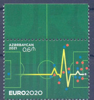 2021. Azerbaijan, Football Championship EURO'2000, 1v, Mint/** - Azerbeidzjan