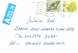 BELGIUM.  - 2019, STAMPS COVER TO DUBAI. - Storia Postale