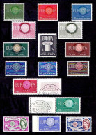 EUROPA-CEPT - Année 1960 Complète Sauf Liechtenstein YT 355 - Neufs N** - Très Beaux - 1960