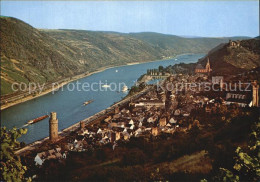 72566459 Oberwesel Rhein Fliegeraufnahme Mit Rhein Oberwesel - Oberwesel