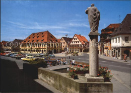 72566190 Lichtenfels Bayern Marktplatz Statue Lichtenfels - Lichtenfels