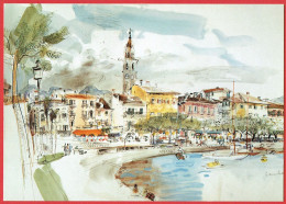 Ascona (Lago Maggiore) - Acquarello Di Horst Lemke - Ascona