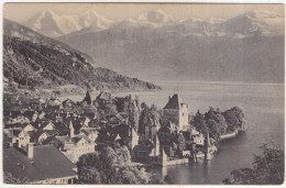 Oberhofen, Eiger, Mönch, Jungfrau - 'Mein Schweizerland Wie Bist Du Schön'  - (Schweiz/Suissse) - Oberhofen Am Thunersee