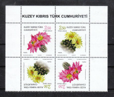 Türkisch Zypern 2019**, Kakteenblüten  / Turkish Cyprus 2019, MNH, Cactus Flowers - Sonstige & Ohne Zuordnung