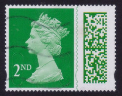 GREAT BRITAIN GB 2022 QE2 Barcoded Machin 2nd M22L MEIL - USED @Q2521 - Machins