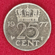 1977 - 25 Cents Juliana - Pays Bas - 1948-1980: Juliana