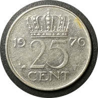 1976 - 25 Cents Juliana - Pays Bas - 1948-1980 : Juliana