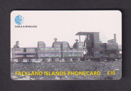 FALKLAND ISLANDS - Camber Railway Chip Phonecard - Falklandeilanden
