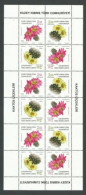 Türkisch Zypern 2019**, Kakteenblüten (12-er Bogen  / Turkish Cyprus 2019, MNH, Cactus Flowers (Sheet Of 12) - Altri & Non Classificati