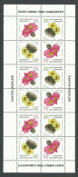 Türkisch Zypern 2019**, Kakteenblüten (12-er Bogen  / Turkish Cyprus 2019, MNH, Cactus Flowers (Sheet Of 12) - Andere & Zonder Classificatie