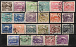 Tchécoslovaquie 1918 Mi 18 Ex (Yv 1-26), Obliteré, Sans Yv 6,9 Et 13 - Used Stamps