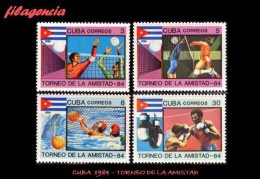 CUBA MINT. 1984-23 DEPORTES. TORNEO DE LA AMISTAD - Unused Stamps