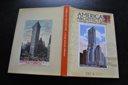 American Architecture A Vintage Postcard Collection Luc Van Malderen Carte Postale USA Etats Unis Building Gratte-ciel - Books & Catalogs