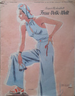 Beyer's Modenblatt - Frau-Volk-Welt   16. Jahrgang Heft 3/1937 - Moda