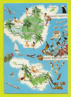 Guadeloupe Saint Martin Et Saint Barthélémy Avions Bateaux Spécialités French West Indies Documents CH. Ronsin - Saint Barthelemy